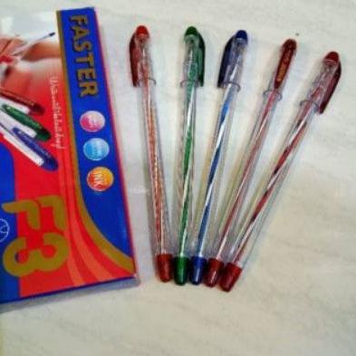 

【ORI】 Pulpen faster F3 hitam 1 lusin murah