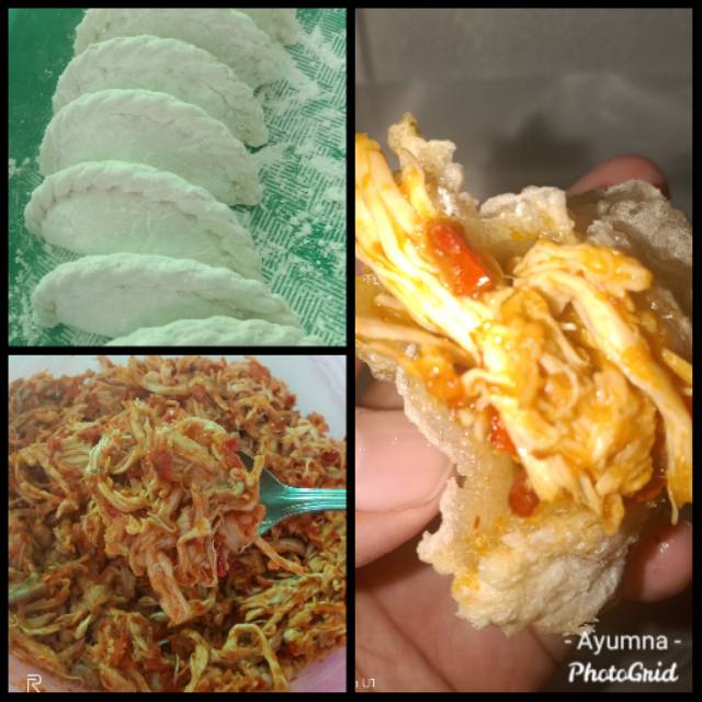 

Cireng isi ayam suwir pedas 6pcs/box