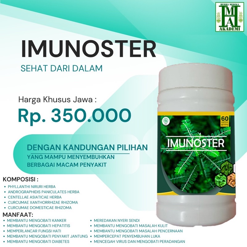 IMUNOSTER (antibiotik herbal)