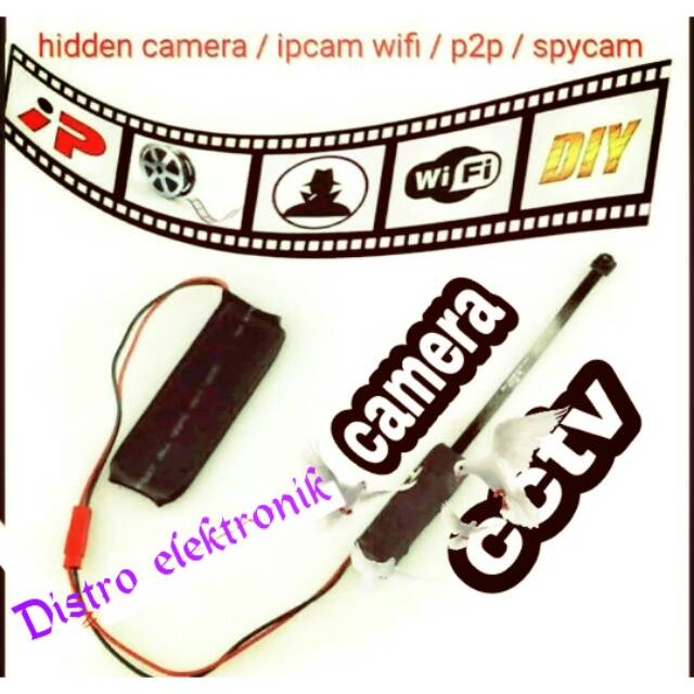 Kamera Cctv Wifi Wireless Pinhole Tersembunyi 5mp Full HD Camera Cctv Pengintai Mini Kecil