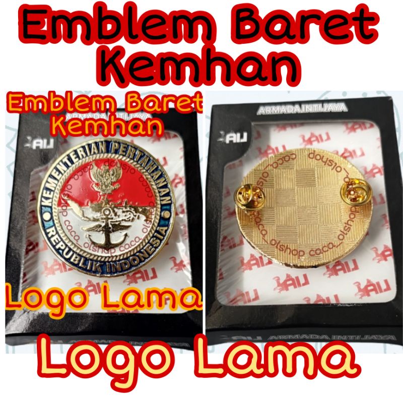 Baret Kemhan Camel Berikut Emblem Terbaru