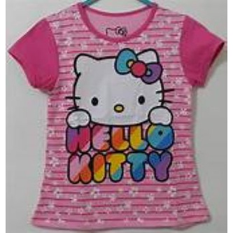 KAOS ANAK PEREMPUAN HELLO KITTY UMUR 1-2-3-4-5-6-7-8-9-10-11-12 //ATASAN BAJU ANAK PEREMPUAN // MOTIF HELLO KITTY