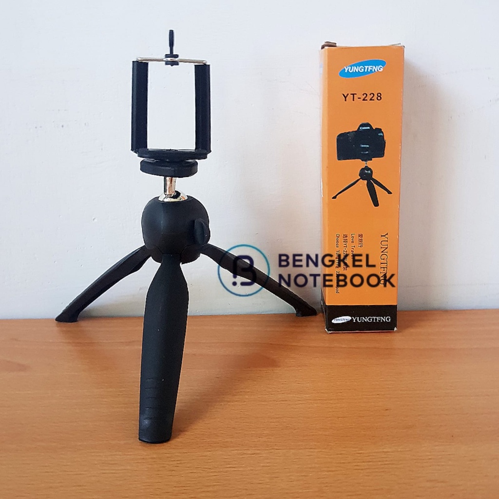 Tripod Mini YUNTENG HP Handphone camera Kamera YUNGTFNG YT-228 Portable Stand Holder U YT228