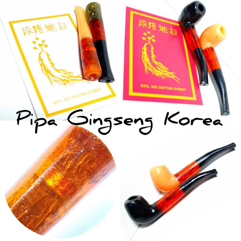 Pipa rokok Gingseng Korea Filter penyaring Nikotin