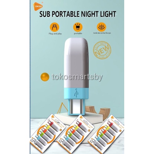 Lampu USB Mini LED Emergency Lamp Reading Lamp FA-3303