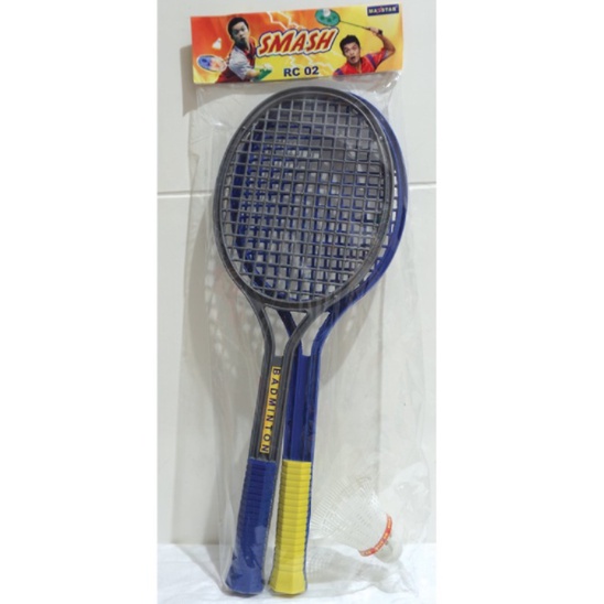 Mainan Anak Olahraga Raket Badminton Smash Set Mainan Edukatif Anak Bulu Tangkis Plastik