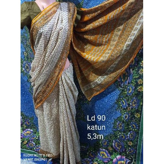 Limited Kain sari katun preloved saree india