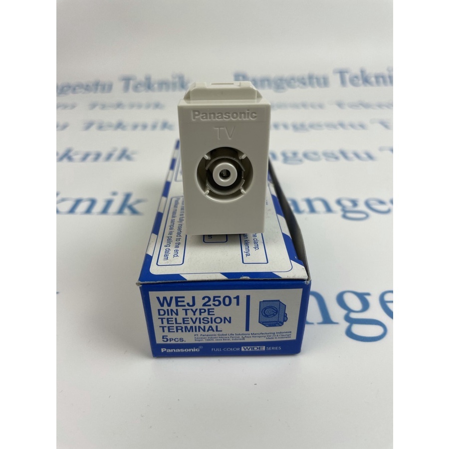 Panasonic Outlet TV WEJ 2501 Outlet Socket TV Panasonic Wide Series