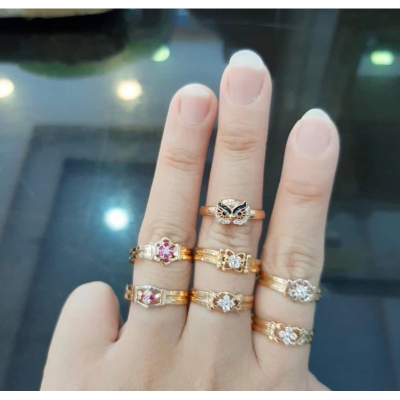 Cincin emas kadar 375