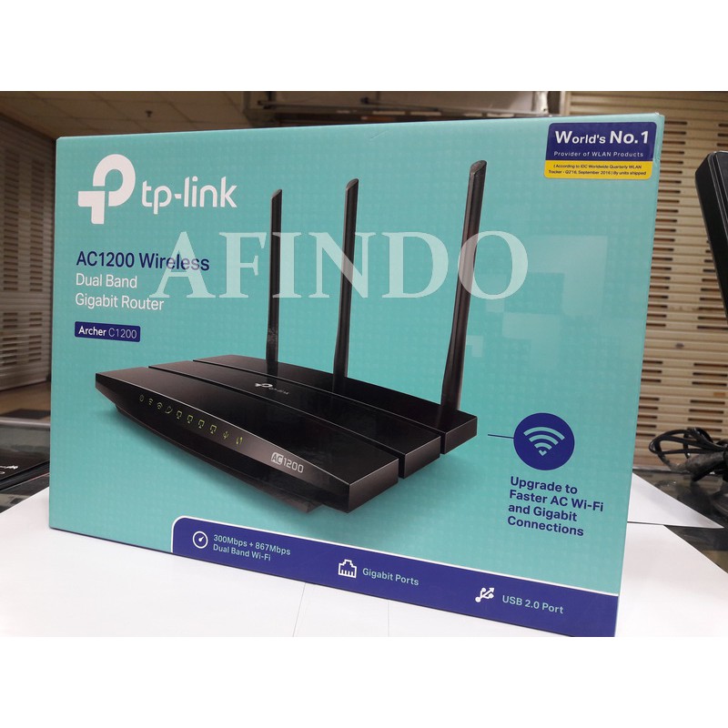 TpLink Archer C1200 : Wireless Dual Band Gigabit Router, 3 Antena