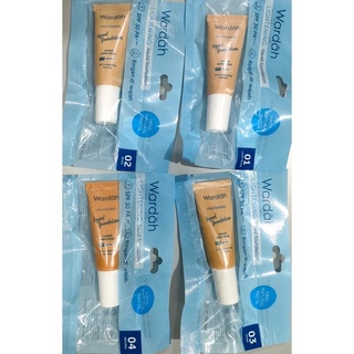 [ Mini Size ] WARDAH LIGHTENING LIQUID FOUNDATION SPF 40 PA+++ 6ML [ SACHET ]