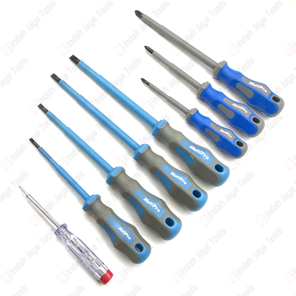 Obeng Listrik Set 8 pcs MULTIPRO Electric - Electrician Screwdriver