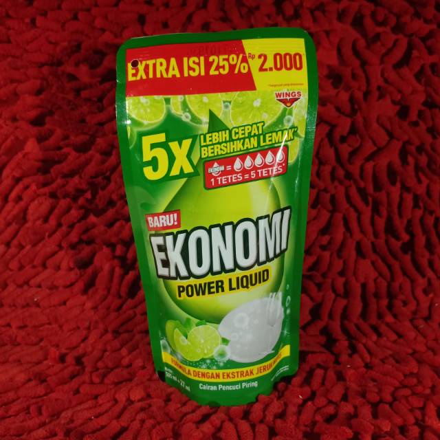 EKONOMI PENCUCI PIRING LIQUID 132ML