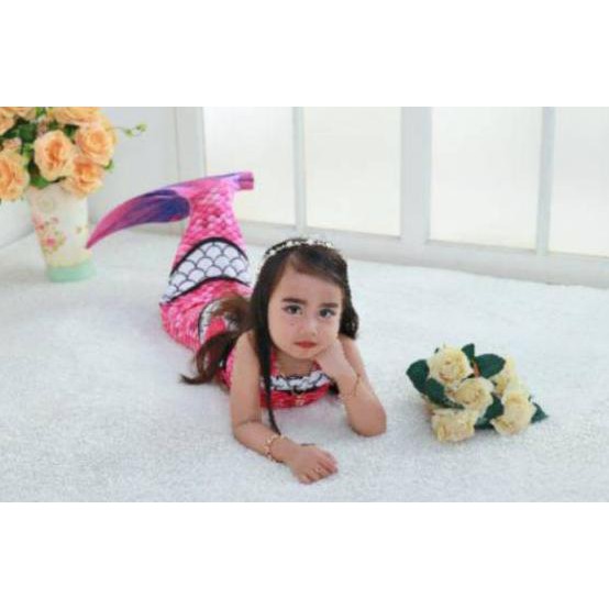 『SHOPEE 2.2』l-613 Kostum mermaid nemo  kostum putri duyung anak baju renang anak ♤