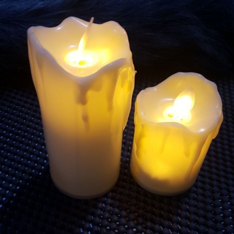 lilin LED meleleh sumbu goyang