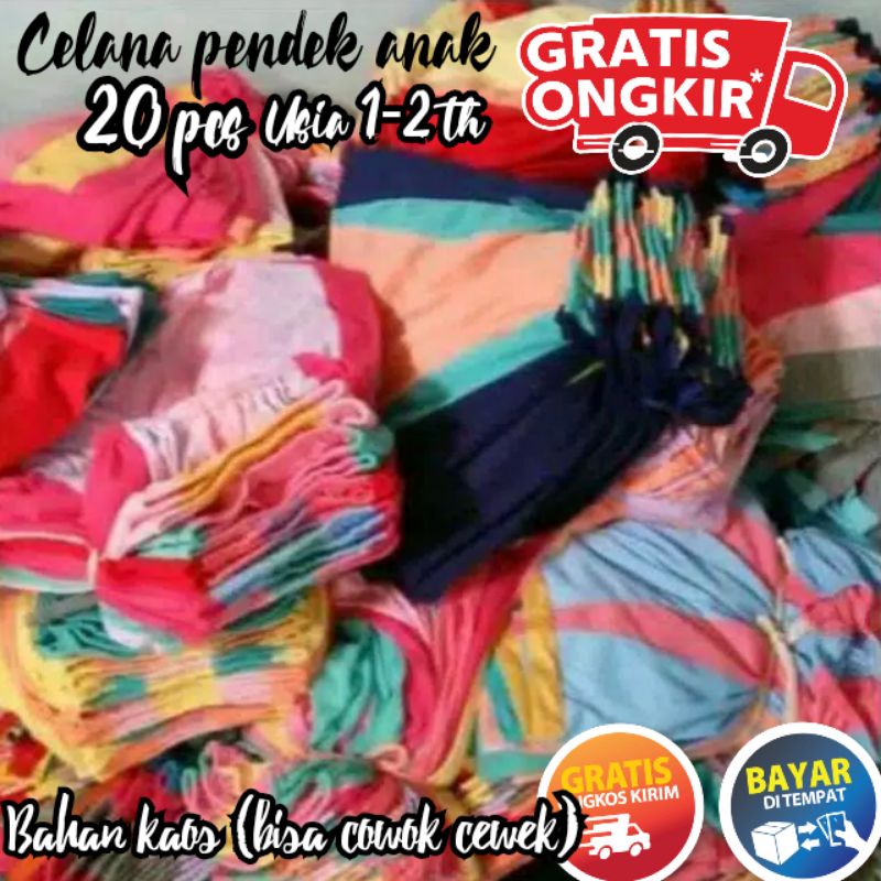 GROSIR TERMURAH 1 kodi 20 PCS Celana ompol bayi 