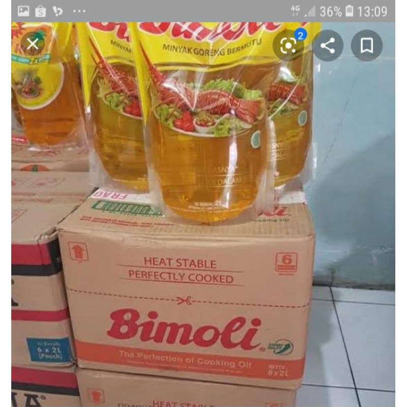 

minyak goreng bimoli 2 liter perdus