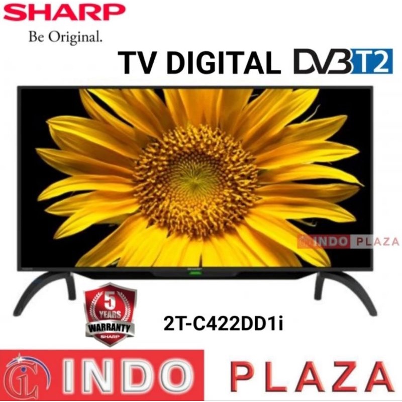 TV SHARP 42 Inch 2T-C42DD1i NEW 2022 (khusus Medan / KURIR TOKO / Ekspedisi)