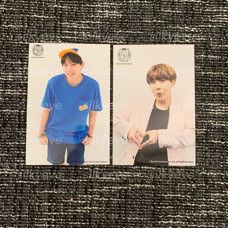 [rare] bts jhope japan official fanclub fc renewal