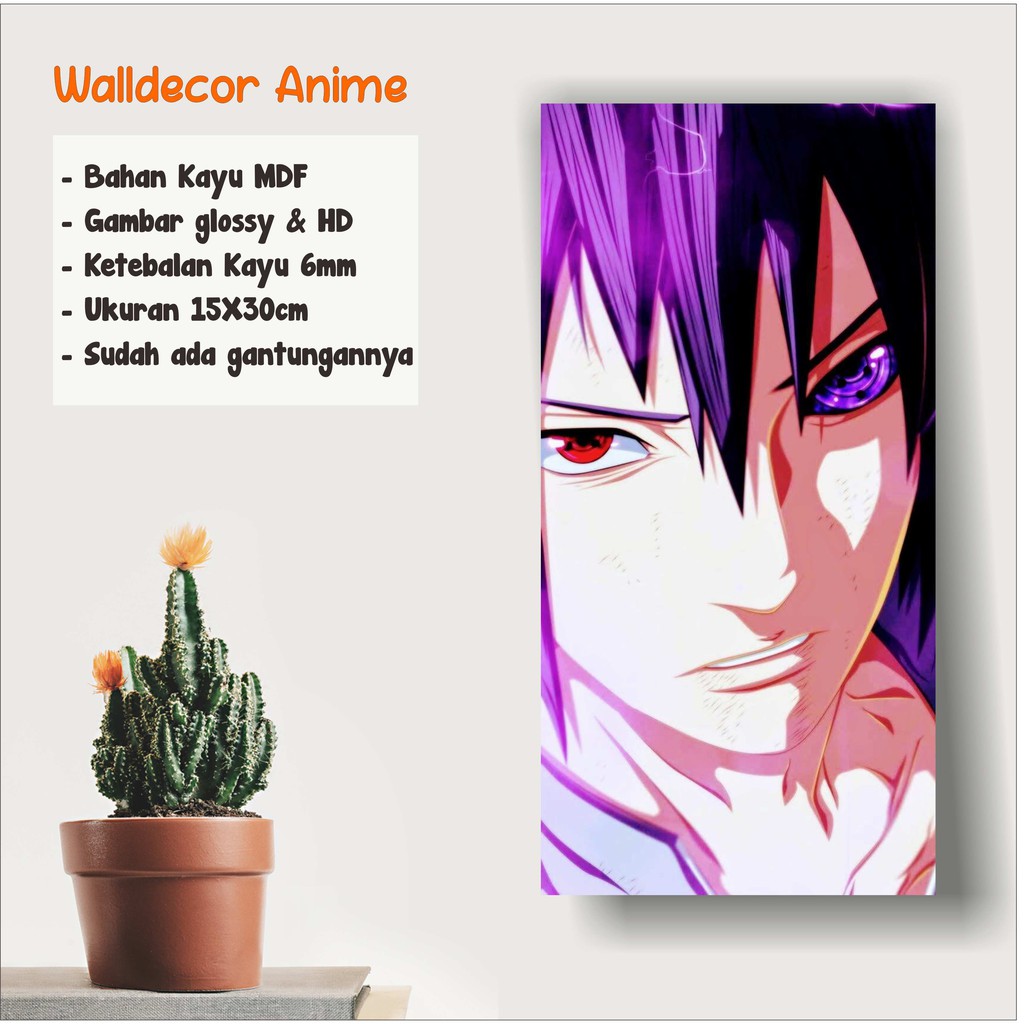 Walldecor Anime Sasuke Uchiha