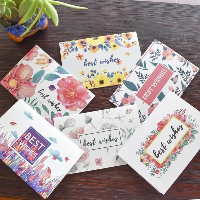 

Happy Birthday Card uk 9 x 12 cm 12 bh tanpa amplop