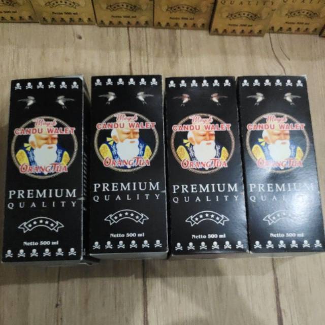 Candu walet Premium Cap orang tua 500ml, di jamin asli