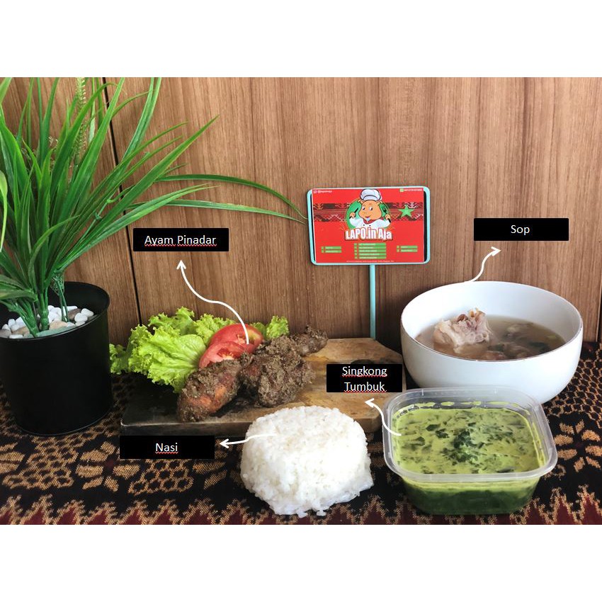 

Paket Nasi Ayam Pinadar