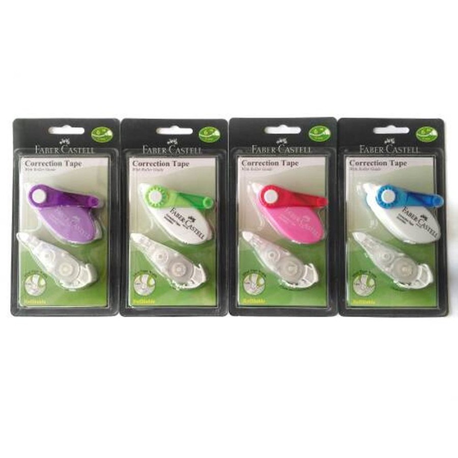 

Faber Castell Correction Tape SR-506 With Refill / Tip-x Kertas 506