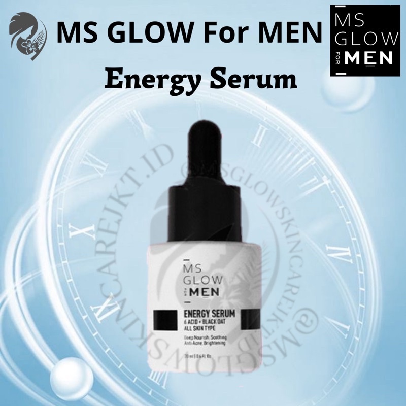 MS GLOW FOR MEN SERUM / ENERGY SERUM MS GLOW FOR MEN