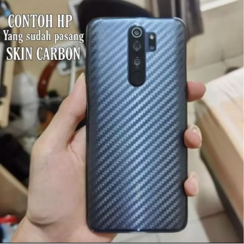 SKINCARBON ANTI JAMUR Redmi 8/Note 7/ 8/8 PRO/Note 9/9 pro/Note 10/10S/ mi 10t/10T Pro/11T/11T PRO Garskin Carbon