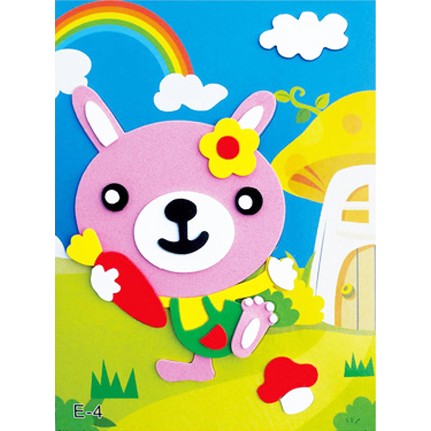 

Sticker 3D EVA Prakarya Tempel Anak Ukuran Kecil EK013