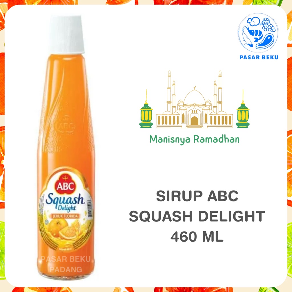 

Sirup ABC Squash Delight Orange 460 ML Manis Buka Ramadhan Padang