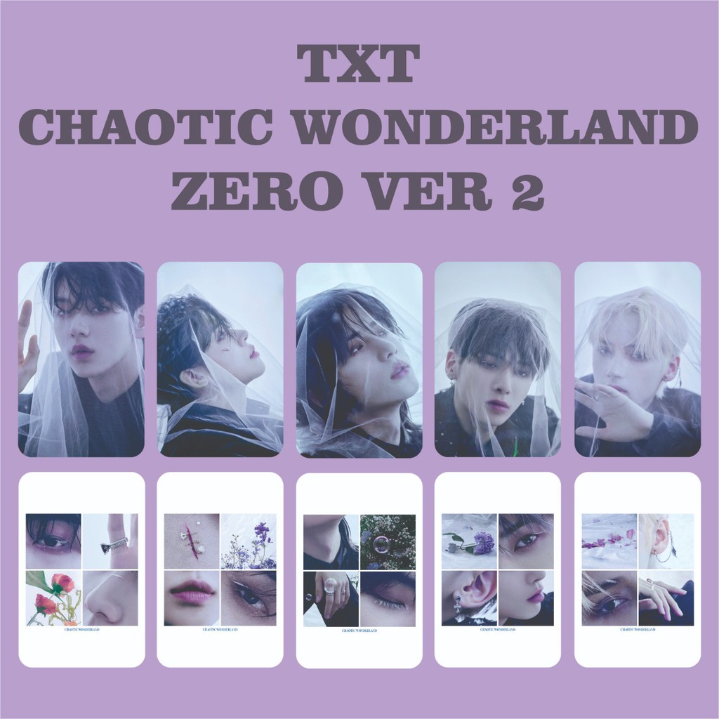 TXT CHAOTIC WONDERLAND ZERO CONCEPT PHOTOCARD