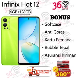 Infinix Hot 12 6GB+128GB Garansi Resmi Infinix 1 Tahun