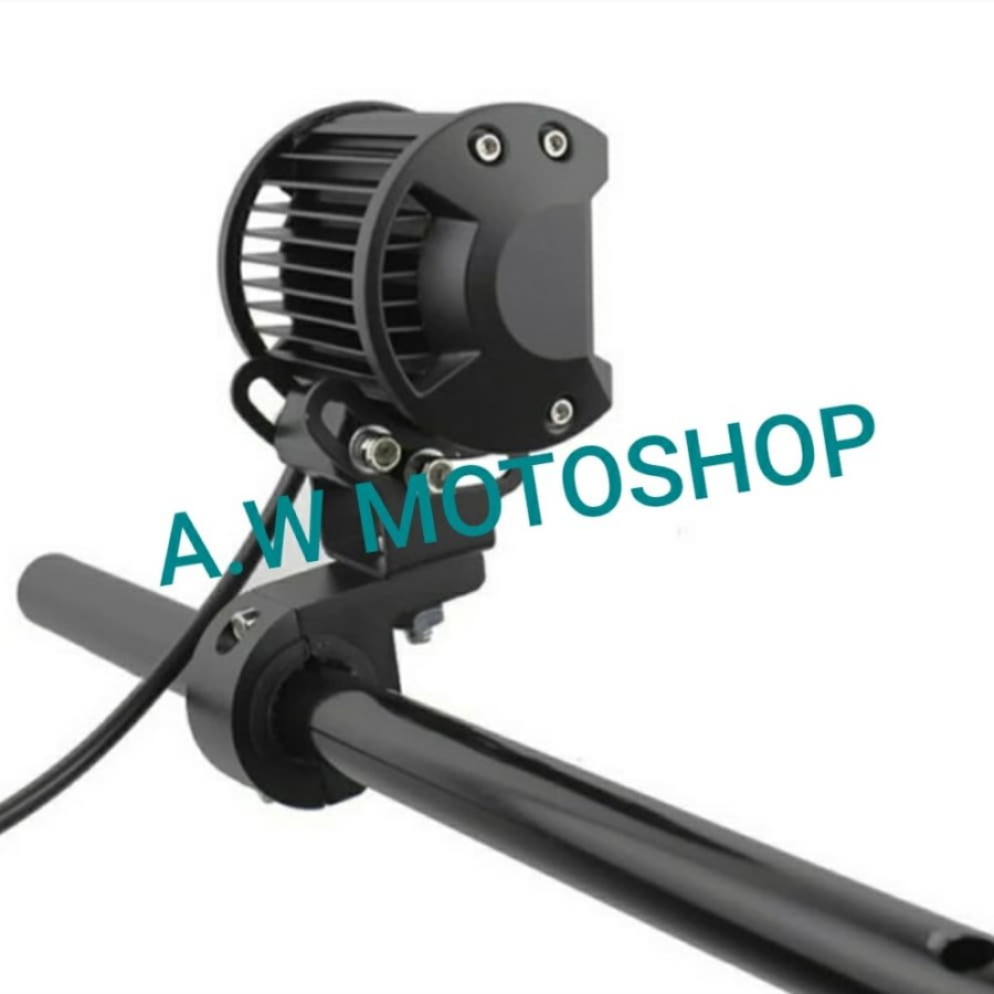 promo discount Crashbar Besi Dudukan Lampu Sorot Led Bracket Breket Klem Stang Motor Holder Stang Lampu Tembak universal bebek matic trail fatbar nmax xmax lexi aerox ninja satria fu byso m3 fino dll