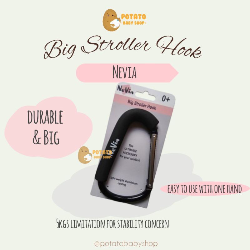 Nevia Big Stroller Hook - Gantungan Stroller