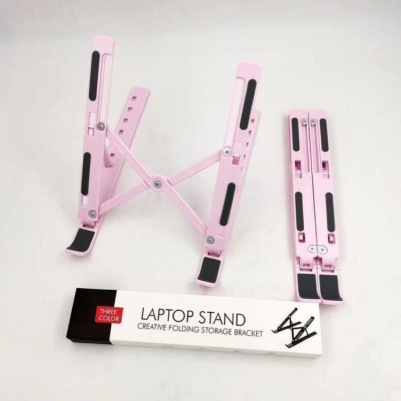 FSB1 LAPTOP STAND Dudukan Laptop Universal Holder Lipat Folding Storage Bracket Laptop Stand