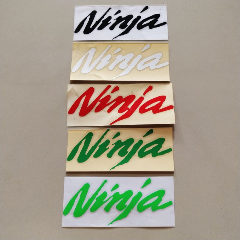 Cutting Sticker NINJA KAWASAKI 250