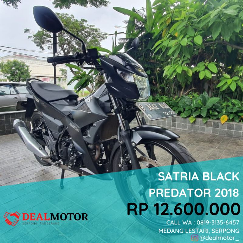 SOLD OUT Jual Satria 2018 Motor Second / Bekas