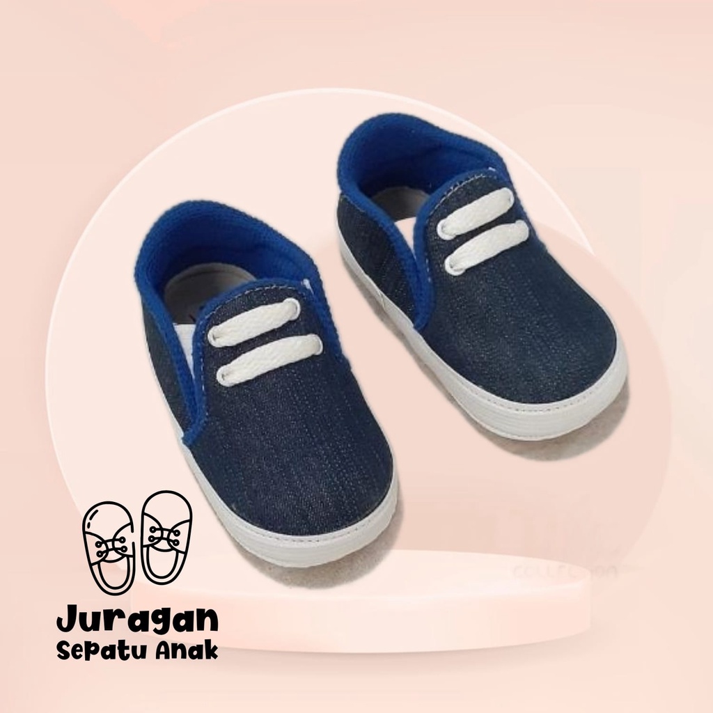 Sepatu Bayi Baby Shoes Unisex Tali Sepatu Bayi Laki Laki 0-11 Bln/sepatu bayi lucu/sepatu bayi prewalker