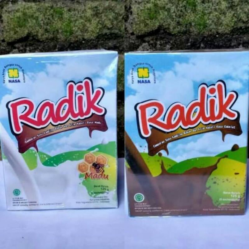 

Susu radik / radik coklat / radik madu / radikco / radikma / susu radik NASA