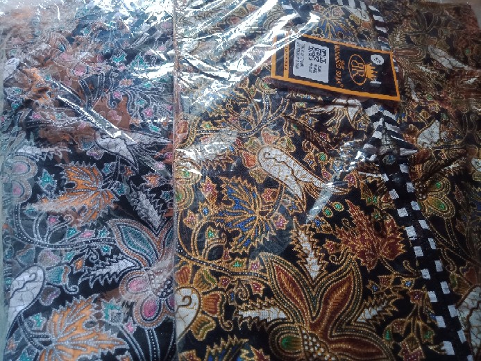 Benang Raja Tunik Batik Wanita Lengan Panjang Ukuran Jumbo 2xl 3xl 4xl 5xl
