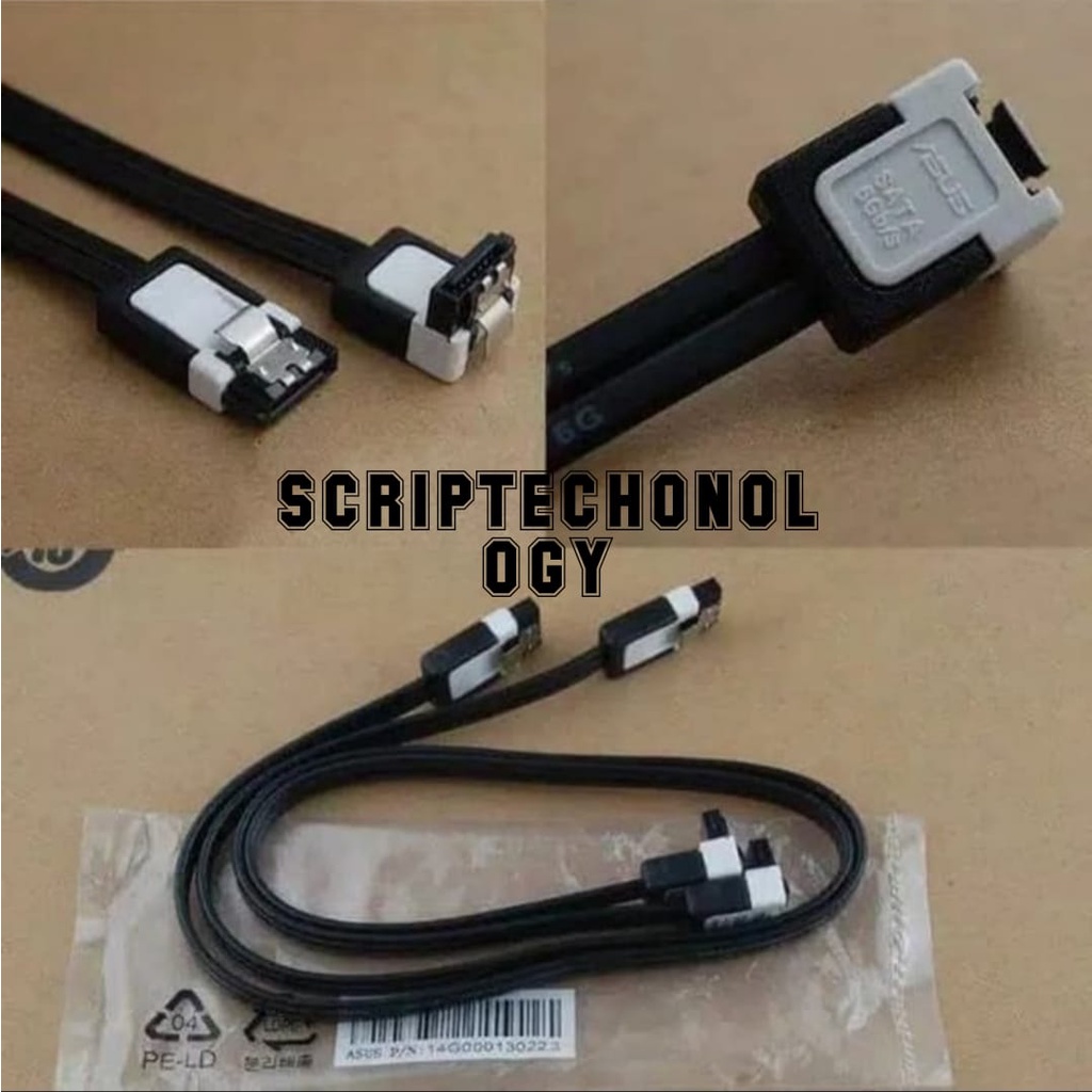 ORIGINAL Cable SC sata jepit kualitas bagus/Cable sata data3 black ori