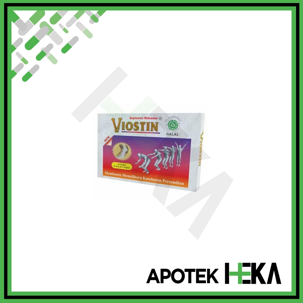 Viostin Kaplet isi 30 - Suplemen Sendi Pereda Nyeri (SEMARANG)