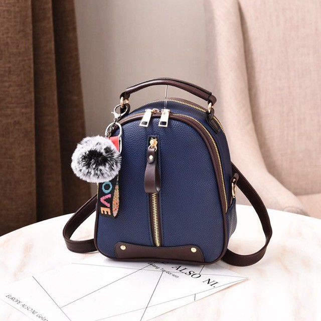 [LOKAL] Fashion Fair - TAS MILEA -Tas Ransel Backpack [Bisa Ransel Bisa Selempang] MORYMONY