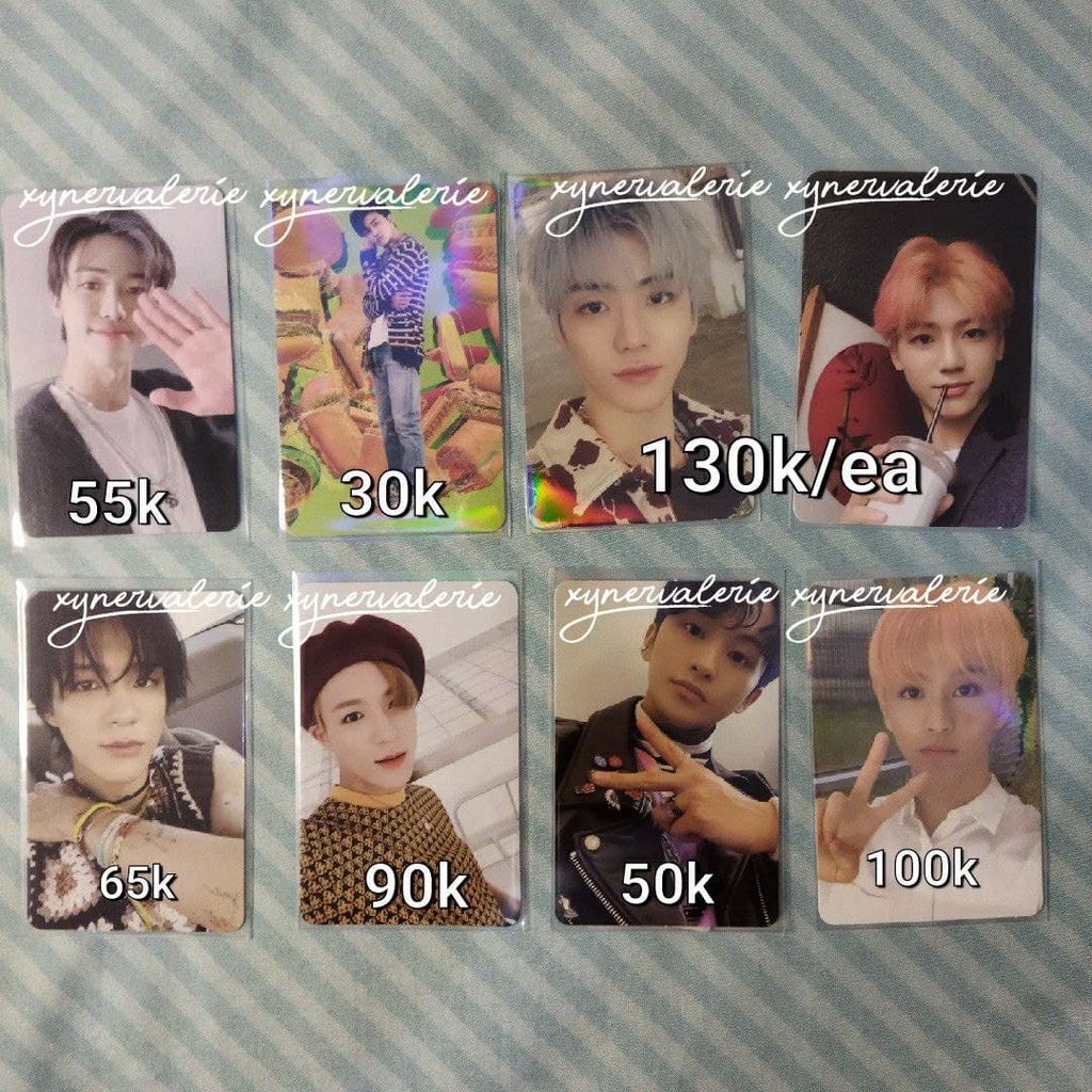 [READY] PHOTOCARD OFFICIAL NCT DREAL JAEMIN AR SELCA CLIPCARD HOT SAUCE NANA SAPI POP ES ICE RELOAD 