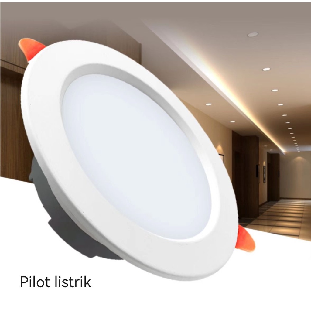 Lampu Downlight LED 5 Watt Waseo (Putih Dan Warm White)