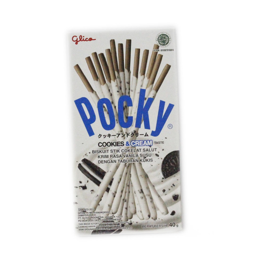 

POCKY COOKIES&CREAM 40G