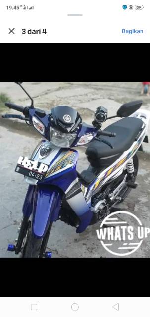 Visor fiz r ori yamaha 125zr