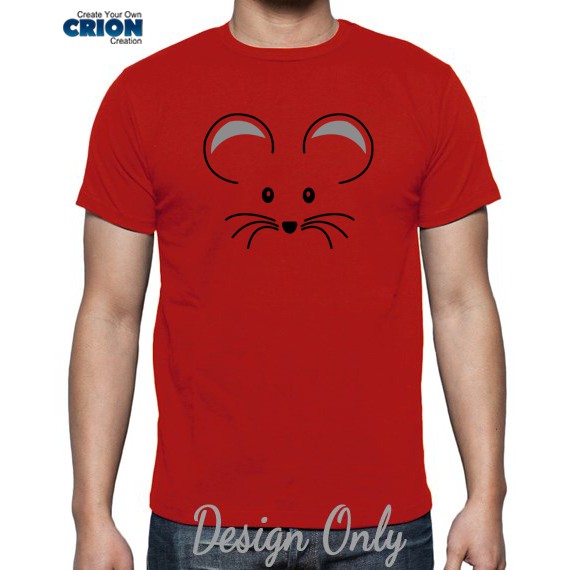 Kaos Imlek - Tikus Face - By Crion